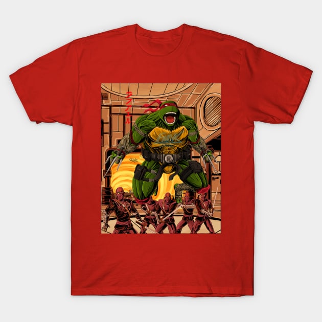 TMNT Raph T-Shirt by FNDKSTUDIO